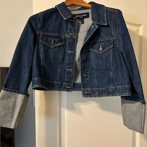 Veronica Beard cropped Denim Jacket